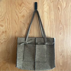 Unique felt Tote bag